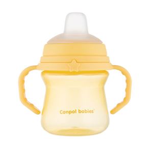 Obrazek Canpol babies kubek z silikonowym ustnikiem FirstCup 150ml