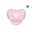 Picture of Smoczek uspokajający silikonowy okrągły 6-18 m-cy Pastelove