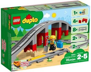 Obrazek LEGO DUPLO 10872 Tory kolejowe i wiadukt