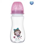 Obrazek Butelka szerokootw. antykolkowa EasyStart- Toys 300 ml różowa lala