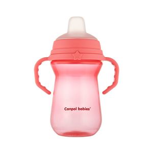 Obrazek Canpol babies kubek z silikonowym ustnikiem FirstCup 250ml