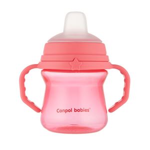 Obrazek Canpol babies kubek z silikonowym ustnikiem FirstCup 150ml