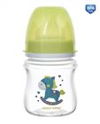 Obrazek Butelka szerokootw. antykolkowa EasyStart- Toys 120 ml zielony konik