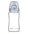 Obrazek LOVI Butelka szklana DIAMOND GLASS 250 ml Baby Shower boy