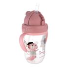 Obrazek Canpol babies kubek niekapek z rurką i odwaznikiem 270ml BONJOUR PARIS