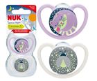 Obrazek SMOCZEK USP SILIK 0-6MCY SPACE NIGH 2SZT