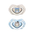 Obrazek Canpol babies Smoczek silikonowy 0-6m symetryczny BONJOUR PARIS 2szt.