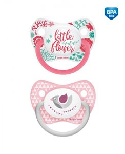 Obrazek Canpol babies zestaw smoczków uspokajających silikon 0-6m anatomiczny