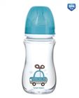 Obrazek Butelka szerokootw. antykolkowa EasyStart- Toys 240 ml niebieski sam.
