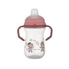 Obrazek Canpol babies kubek z silikonowym ustnikiem FirstCup 250ml BONJOUR