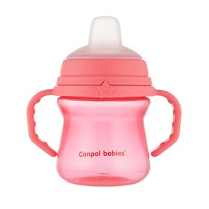 Obrazek Canpol babies kubek z silikonowym ustnikiem FirstCup 150ml