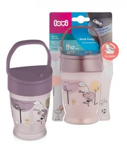 Obrazek LOVI Mój Kubek ze słomką JUNIOR 250ml Lovely Girl
