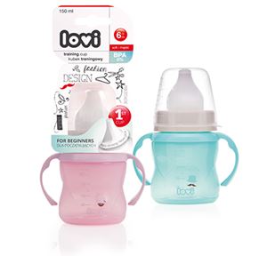 Obrazek KUBEK TREN.LOVI 150ML RETRO MIETOWY