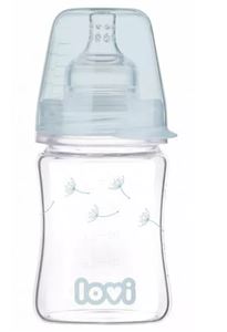 Obrazek LOVI Butelka szklana DIAMOND GLASS 150 ml Botanic