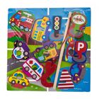 Picture of ZABAWKA PUZZLE TRANSPORT WTS62967