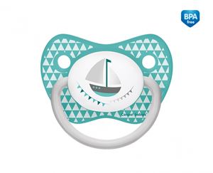 Picture of Canpol babies smoczek uspokajający silikonowy 18m+ anatomiczny LET'S