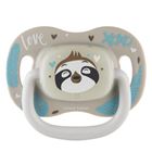 Picture of Canpol babies Smoczek silikonowy 18+m symetryczny EXOTIC (leniwiec)