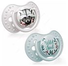 Picture of LOVI Smoczek silikonowy dynamiczny 0-2m 2 szt  Wild Soul Boy