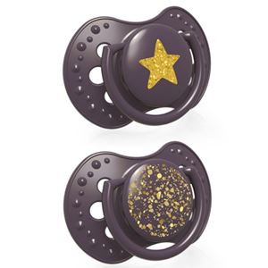 Obrazek LOVI SMOCZKI SILIK.DYNAMICZ. 0-3M 2SZT STARDUST VIOLET